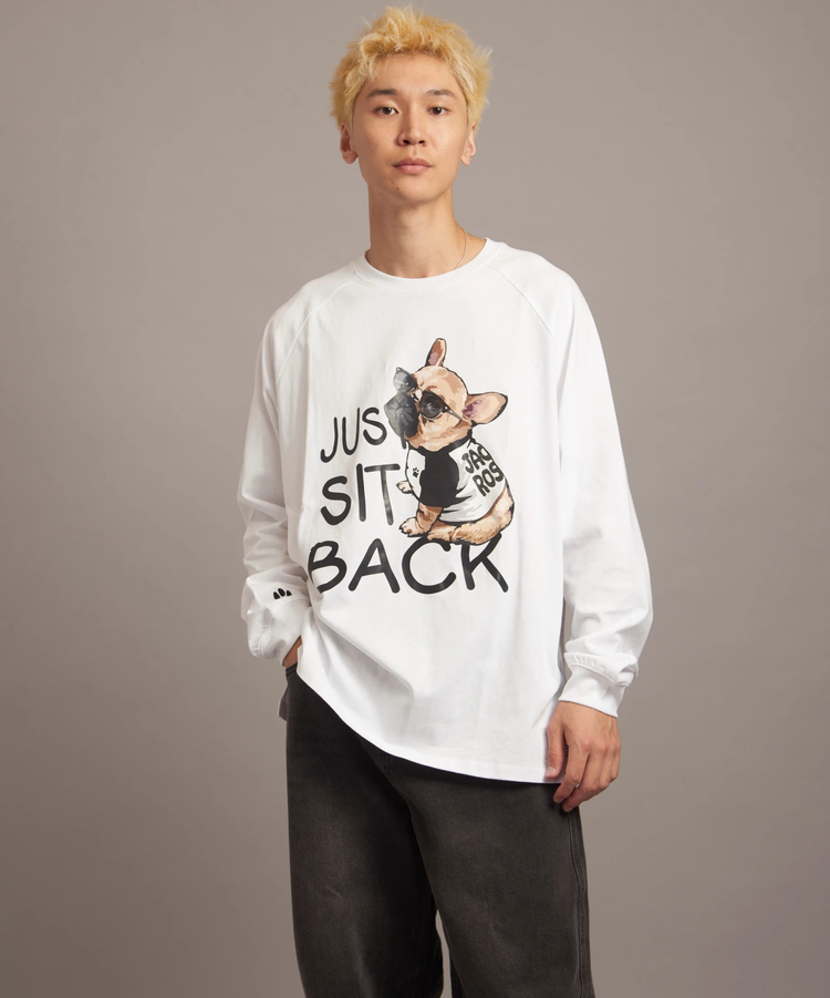 JACKROSE(ジャックローズ) |JE-DOG&CAT.Nikukyu-LSTEE(MENS)