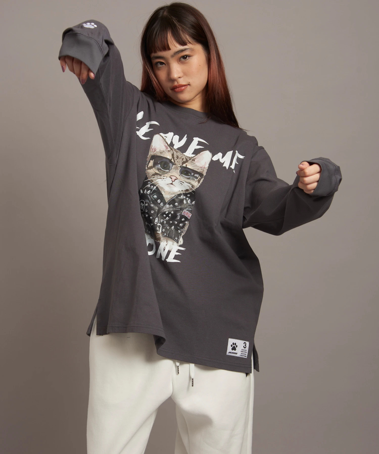 JACKROSE(ジャックローズ) |JE-DOG&CAT.Nikukyu-LSTEE(MENS)