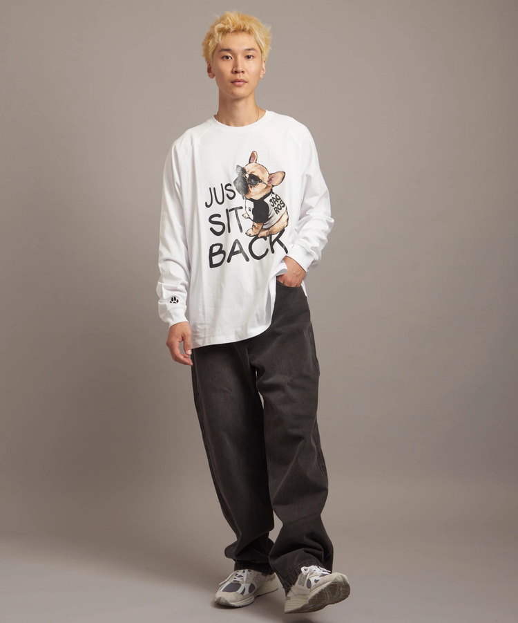 JACKROSE(ジャックローズ) |JE-DOG&CAT.Nikukyu-LSTEE(MENS)
