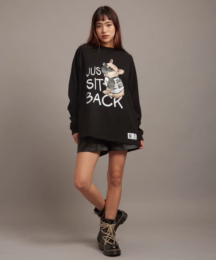 JACKROSE(ジャックローズ) |JE-DOG&CAT.Nikukyu-LSTEE(MENS)