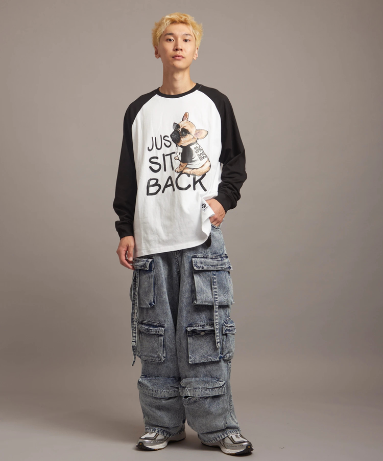 JACKROSE(ジャックローズ) |JE-DOG&CAT.Nikukyu-LSTEE(MENS)