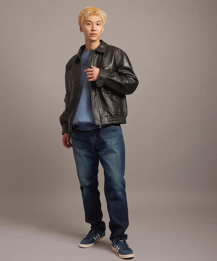 JE LAMB LEATHER A-2 JACKET(MENS)｜ファッション通販 SANKO