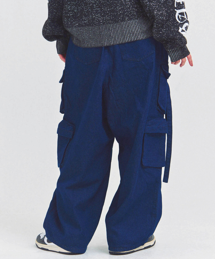 JACKROSE(ジャックローズ) |GA DENIM PARACHUTE CARGO PANTS(MENS)
