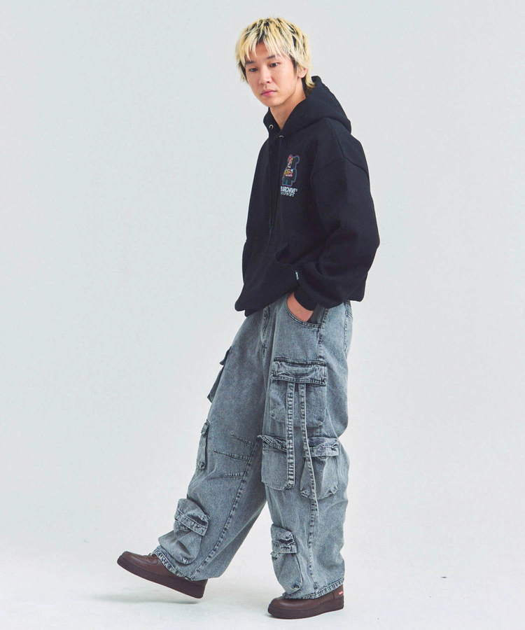 JACKROSE(ジャックローズ) |GA DENIM PARACHUTE CARGO PANTS(MENS)