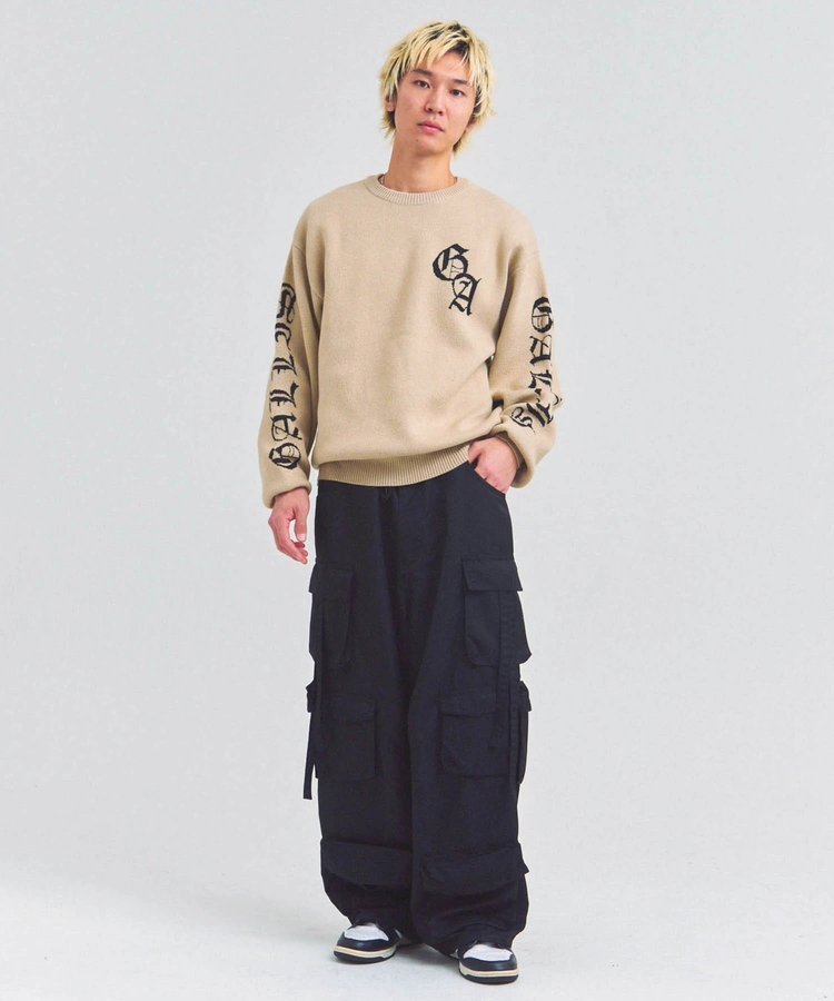 JACKROSE(ジャックローズ) |GA DENIM PARACHUTE CARGO PANTS(MENS)