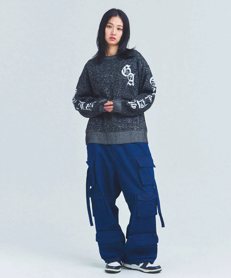 JACKROSE(ジャックローズ) |GA DENIM PARACHUTE CARGO PANTS(MENS)