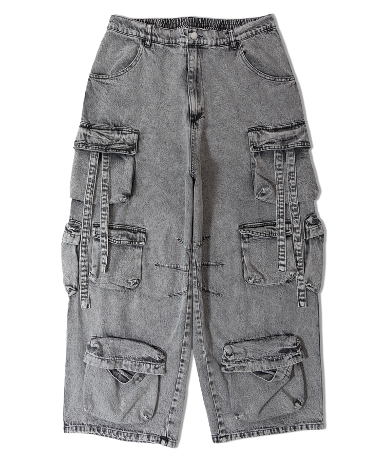 JACKROSE(ジャックローズ) |GA DENIM PARACHUTE CARGO PANTS(MENS)