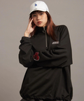 JACKROSE(ジャックローズ) |JE-ロゴ&ハート・ハーフZIPスウェット(MENS)