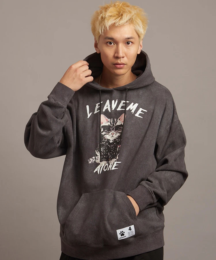 JACKROSE(ジャックローズ) |JE-DOG&CAT.Nikukyu-プルオーバーパーカー(MENS)