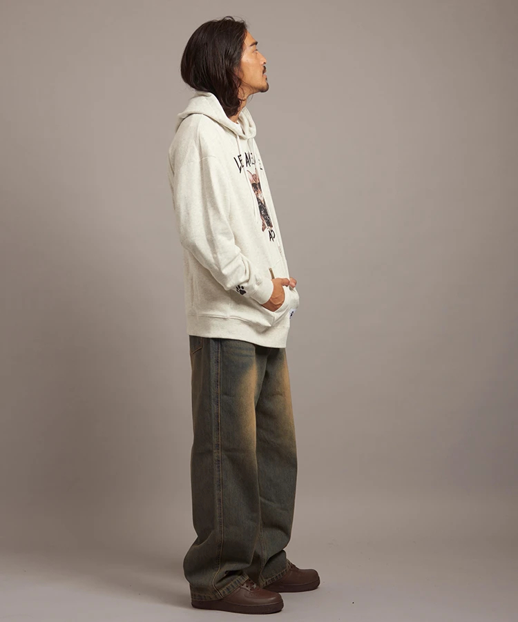 JACKROSE(ジャックローズ) |JE-DOG&CAT.Nikukyu-プルオーバーパーカー(MENS)