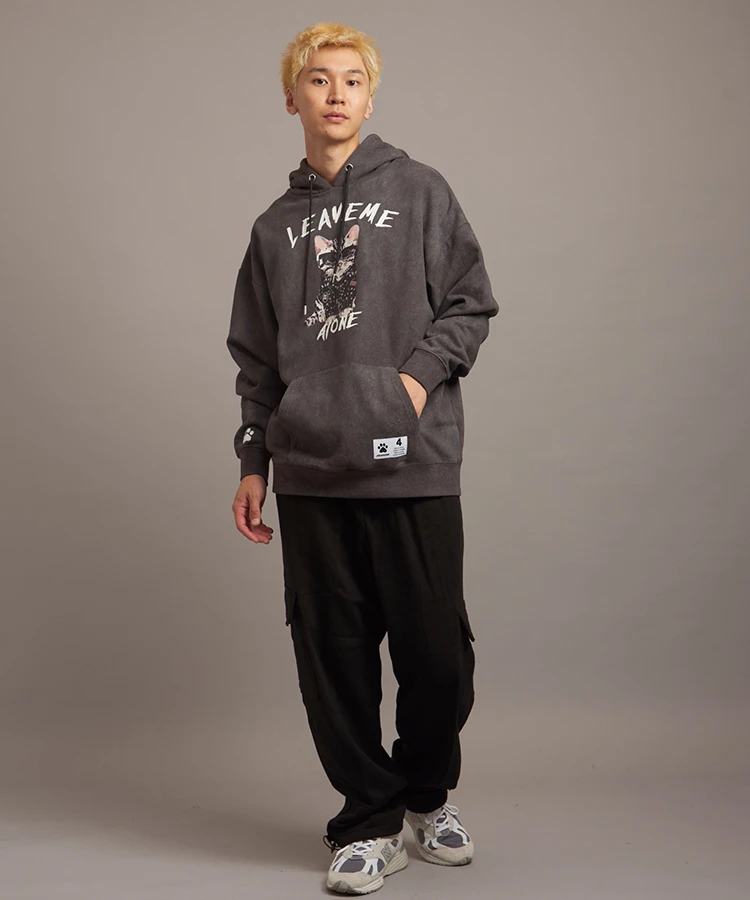 JACKROSE(ジャックローズ) |JE-DOG&CAT.Nikukyu-プルオーバーパーカー(MENS)
