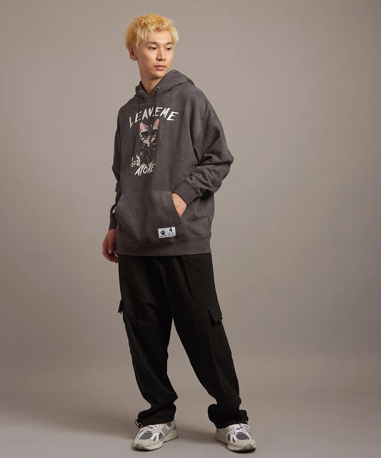 JACKROSE(ジャックローズ) |JE-DOG&CAT.Nikukyu-プルオーバーパーカー(MENS)