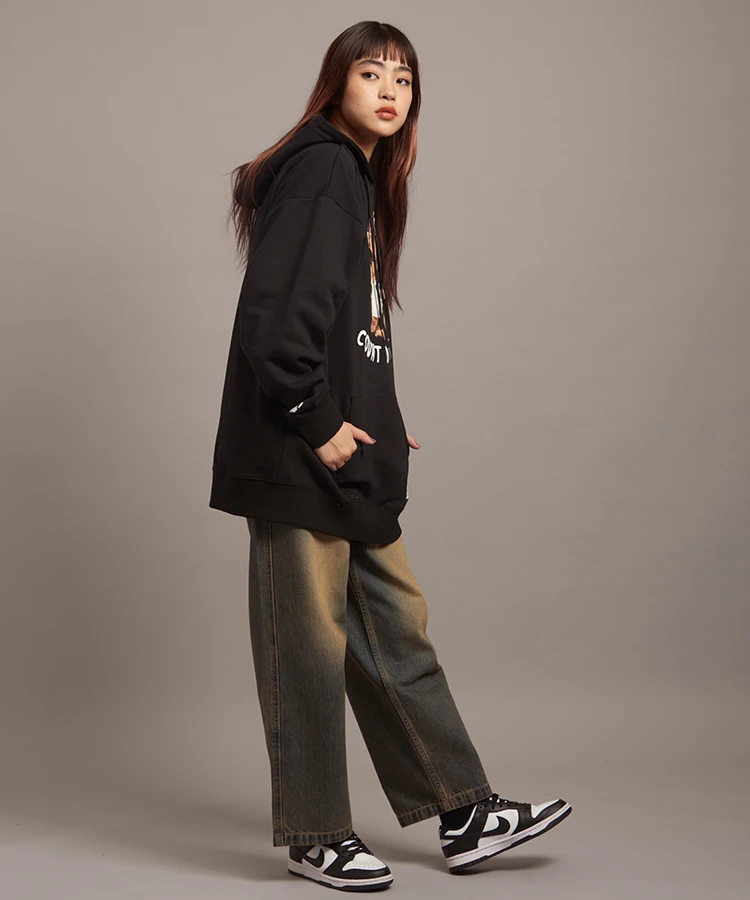 JACKROSE(ジャックローズ) |JE-DOG&CAT.Nikukyu-プルオーバーパーカー(MENS)