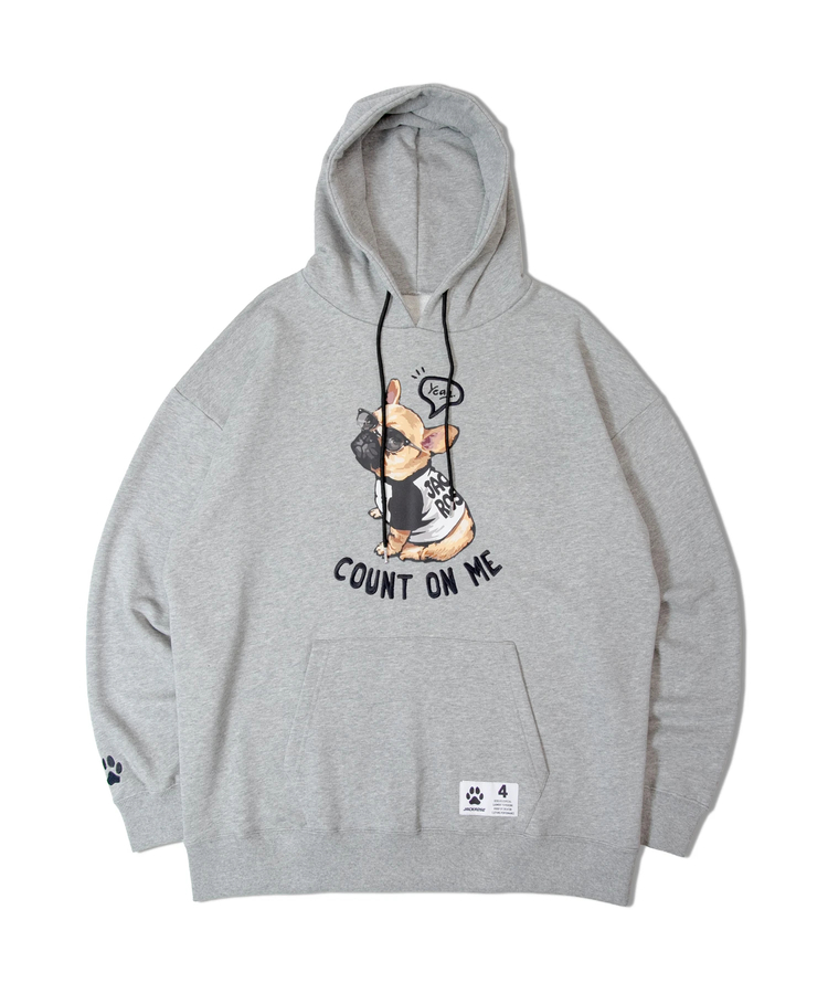 JACKROSE(ジャックローズ) |JE-DOG&CAT.Nikukyu-プルオーバーパーカー(MENS)