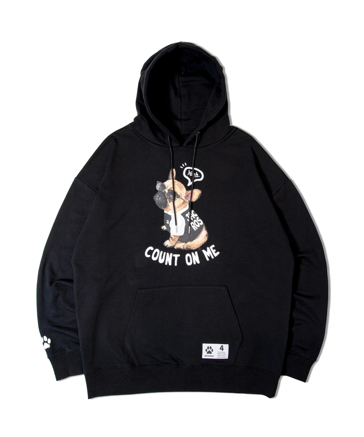 JACKROSE(ジャックローズ) |JE-DOG&CAT.Nikukyu-プルオーバーパーカー(MENS)