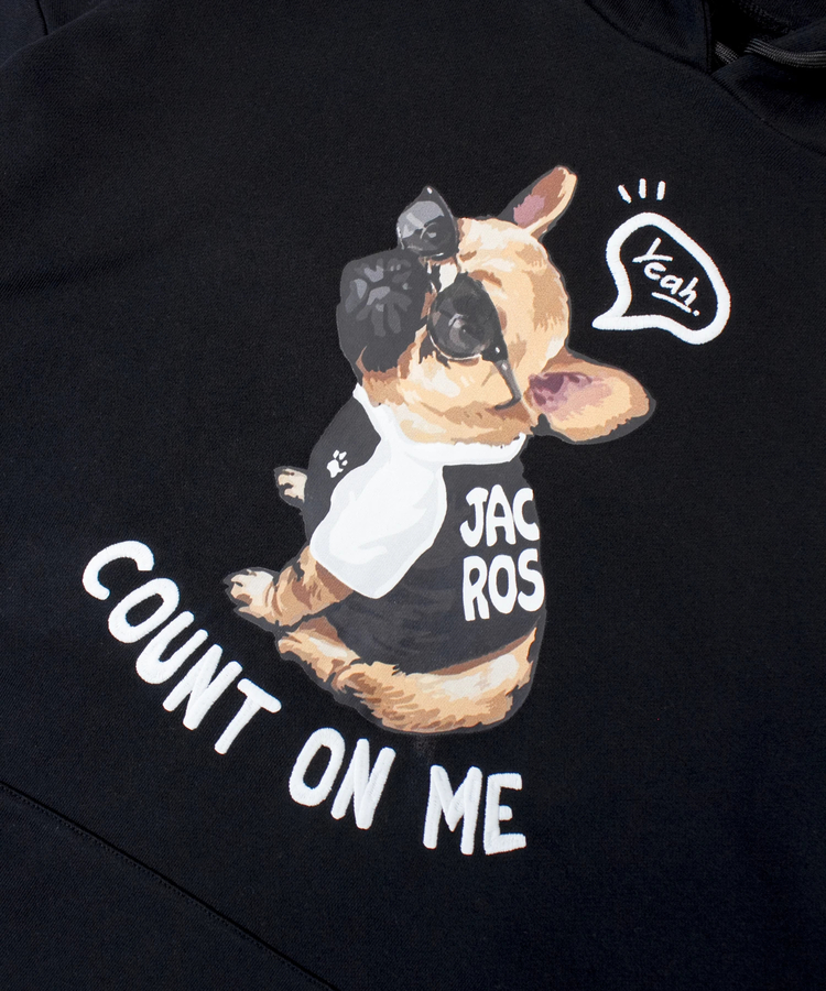 JACKROSE(ジャックローズ) |JE-DOG&CAT.Nikukyu-プルオーバーパーカー(MENS)
