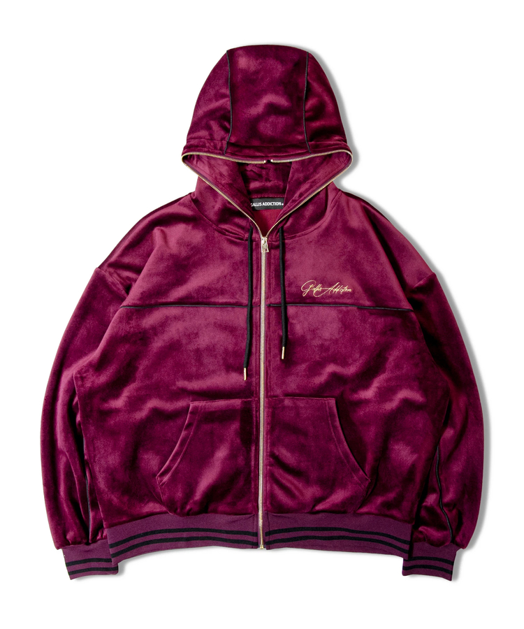 JACKROSE(ジャックローズ) |GA VELOR TRACK ZIP HOODIE *セットアップ対応(MENS)