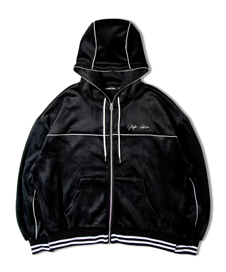 JACKROSE(ジャックローズ) |GA VELOR TRACK ZIP HOODIE *セットアップ対応(MENS)