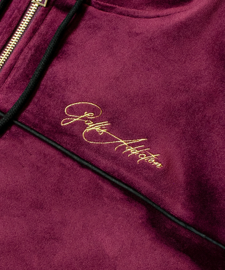 JACKROSE(ジャックローズ) |GA VELOR TRACK ZIP HOODIE *セットアップ対応(MENS)