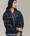 JACKROSE(ジャックローズ) |GA VELOR TRACK ZIP HOODIE *セットアップ対応(MENS)