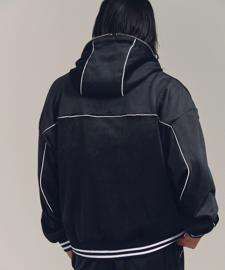 JACKROSE(ジャックローズ) |GA VELOR TRACK ZIP HOODIE *セットアップ対応(MENS)