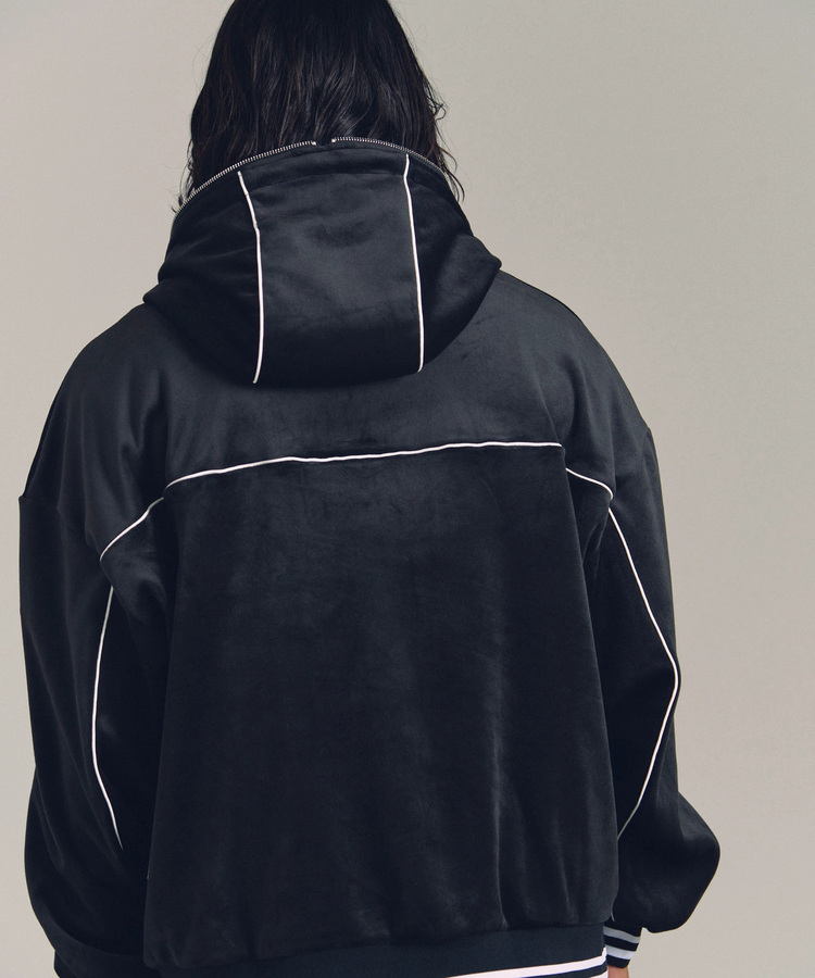 JACKROSE(ジャックローズ) |GA VELOR TRACK ZIP HOODIE *セットアップ対応(MENS)