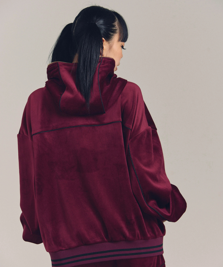 JACKROSE(ジャックローズ) |GA VELOR TRACK ZIP HOODIE *セットアップ対応(MENS)