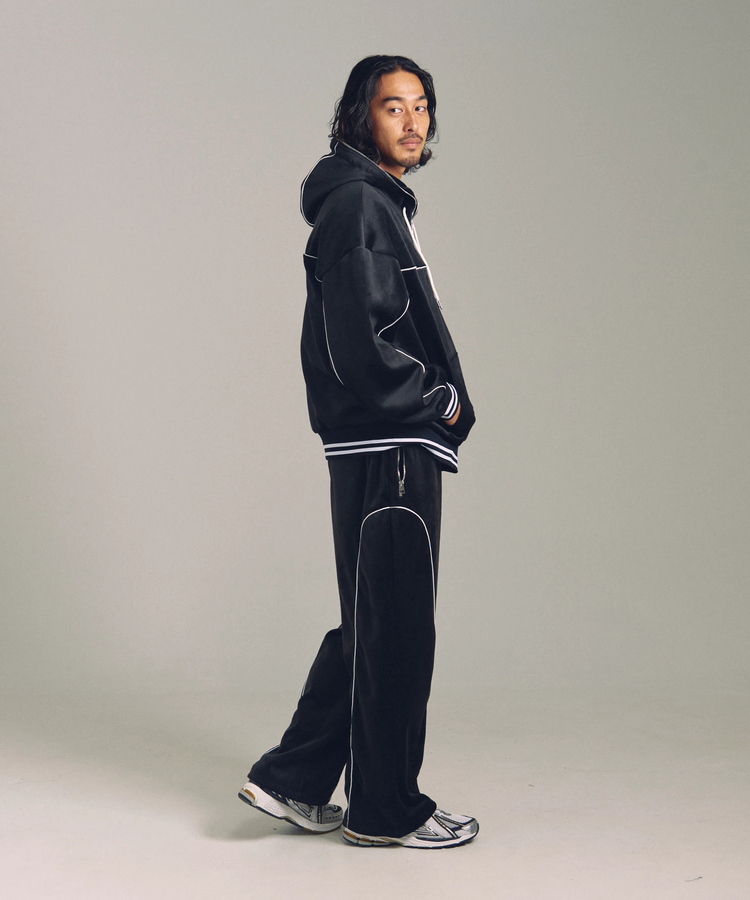 JACKROSE(ジャックローズ) |GA VELOR TRACK ZIP HOODIE *セットアップ対応(MENS)