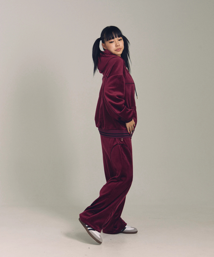 JACKROSE(ジャックローズ) |GA VELOR TRACK ZIP HOODIE *セットアップ対応(MENS)