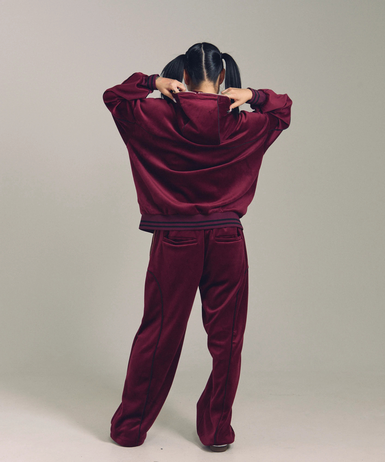 JACKROSE(ジャックローズ) |GA VELOR TRACK ZIP HOODIE *セットアップ対応(MENS)