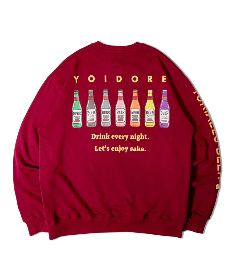 JACKROSE(ジャックローズ) |YOIDORE/酔いどれ SOKONASHI ビール クルーネック(MENS)