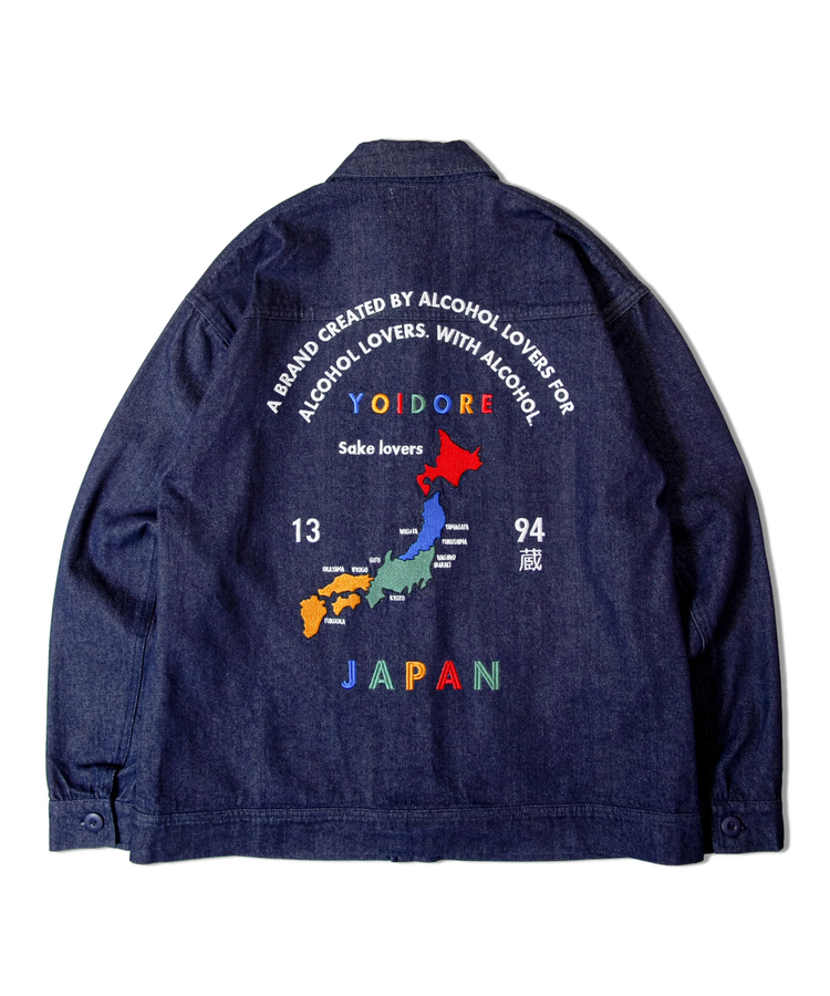 JACKROSE(ジャックローズ) |YOIDORE/酔いどれ スーベニアデニムジャケット(MENS)