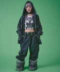 JACKROSE(ジャックローズ) |GALFY/ガルフィー ツギハギゾンビパーカー *セットアップ対応(MENS)