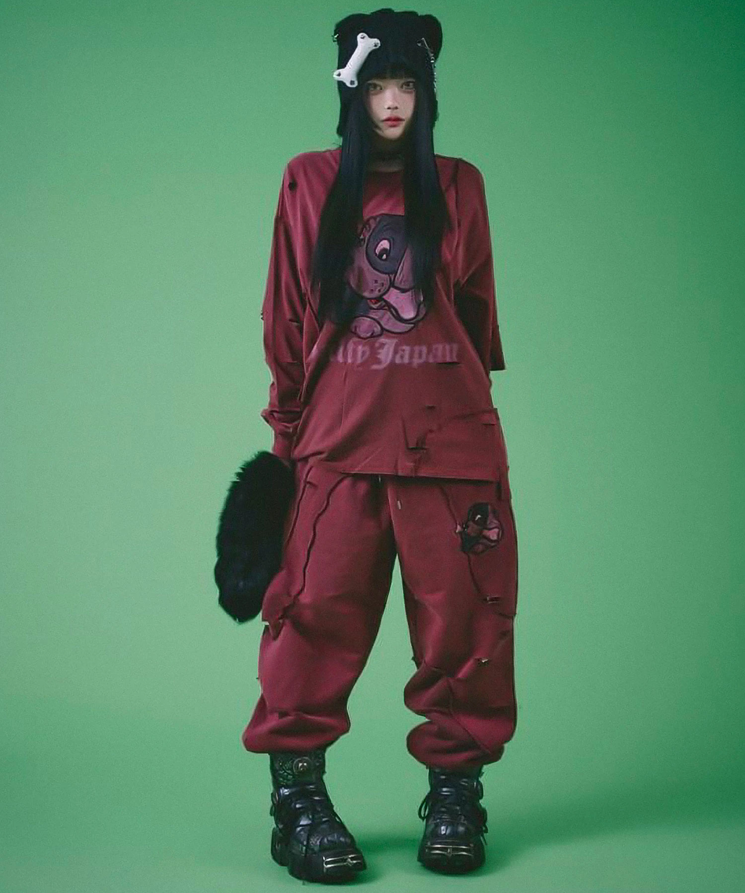 GALFY / ガルフィー ツギハギゾンビロンT(MENS)｜ファッション