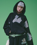 JACKROSE(ジャックローズ) |GALFY / ガルフィー ギャル男BIGロゴダブダブパーカー※セットアップ対応(MENS)