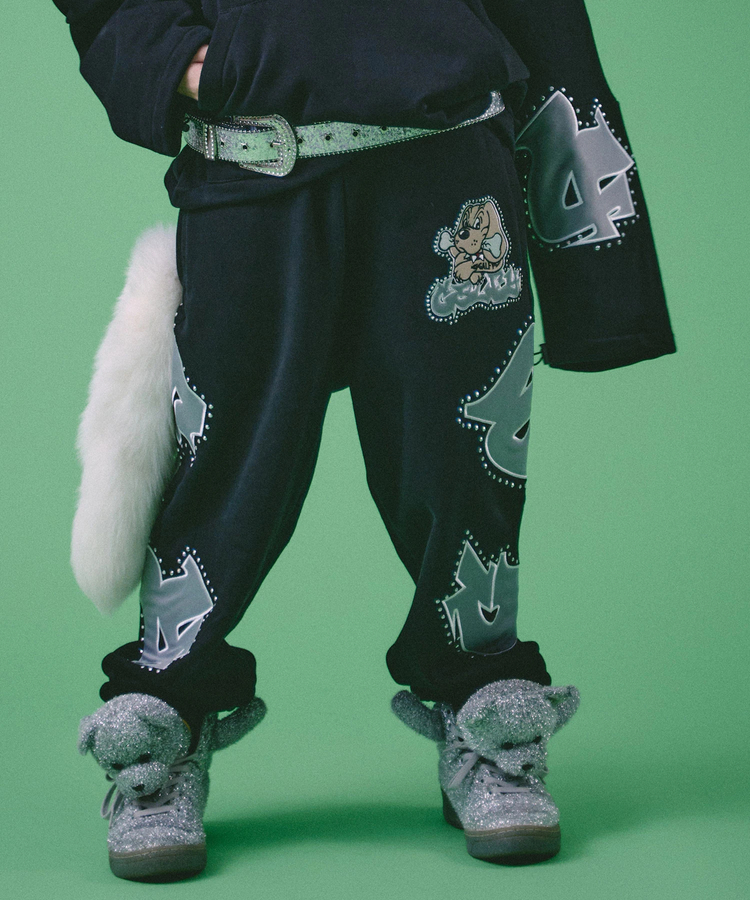 JACKROSE(ジャックローズ) |GALFY/ガルフィー ギャル男BIGロゴスウェットパンツ *セットアップ対応(MENS)