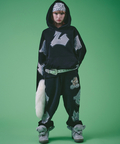 JACKROSE(ジャックローズ) |GALFY/ガルフィー ギャル男BIGロゴスウェットパンツ *セットアップ対応(MENS)