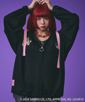 JACKROSE(ジャックローズ) |GALFY×KUROMI/ガルフィー×クロミ みんな大好きボンディングパーカー(WOMENS)