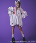 JACKROSE(ジャックローズ) |GALFY×KUROMI/ガルフィー×クロミ みんな大好きボンディングパーカー(WOMENS)