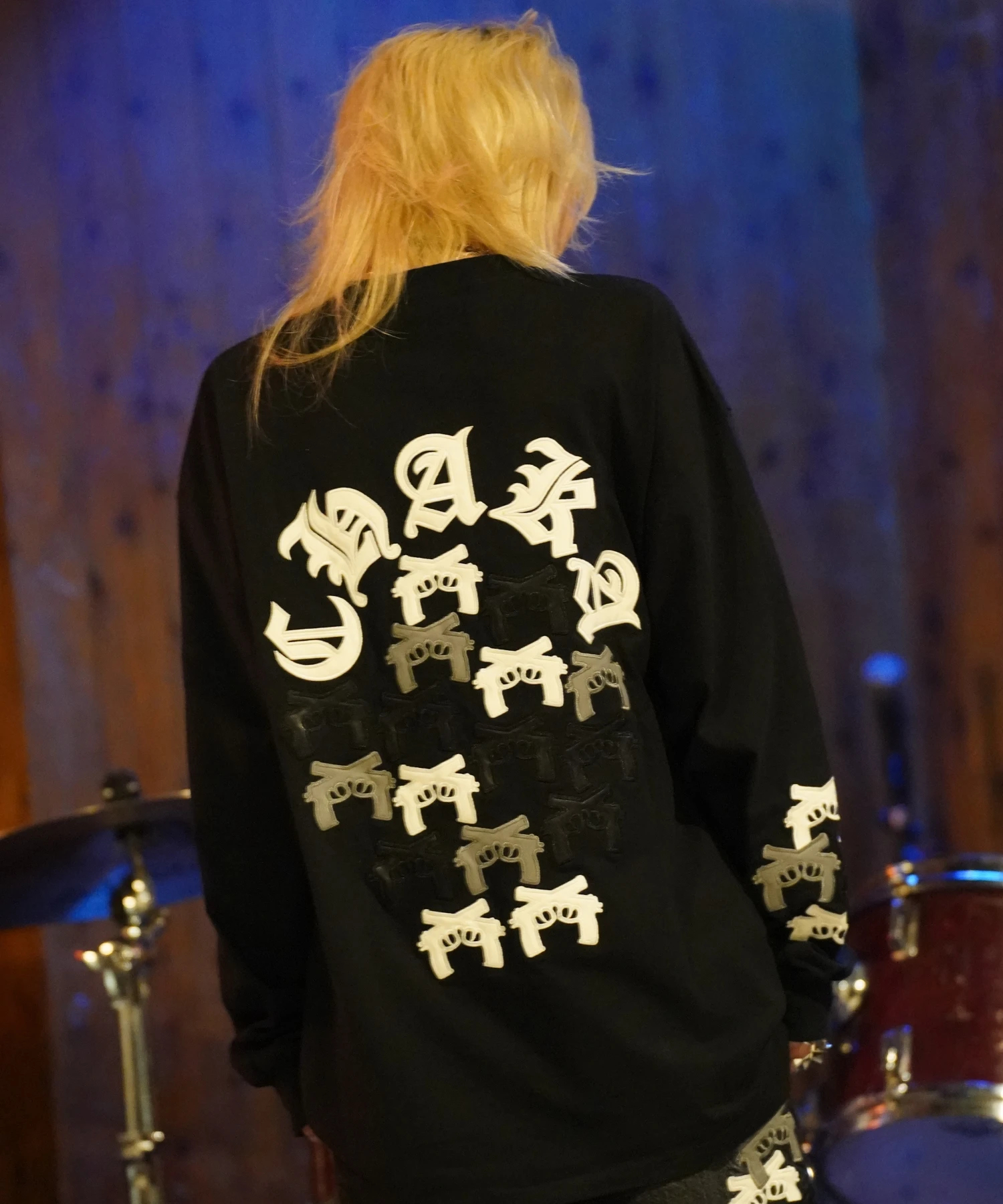 GALFY×GALLIS ADDICTION】チャカだらけロンT(MENS