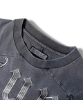 JACKROSE(ジャックローズ) |【GALFY×GALLIS ADDICTION】ぼろぼろ刺繍ロンT(MENS)