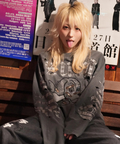 JACKROSE(ジャックローズ) |【GALFY×GALLIS ADDICTION】ぼろぼろ刺繍ロンT(MENS)