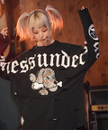 JACKROSE(ジャックローズ) |【GALFY×GALLIS ADDICTION】ぼろぼろ刺繍ロンT(MENS)
