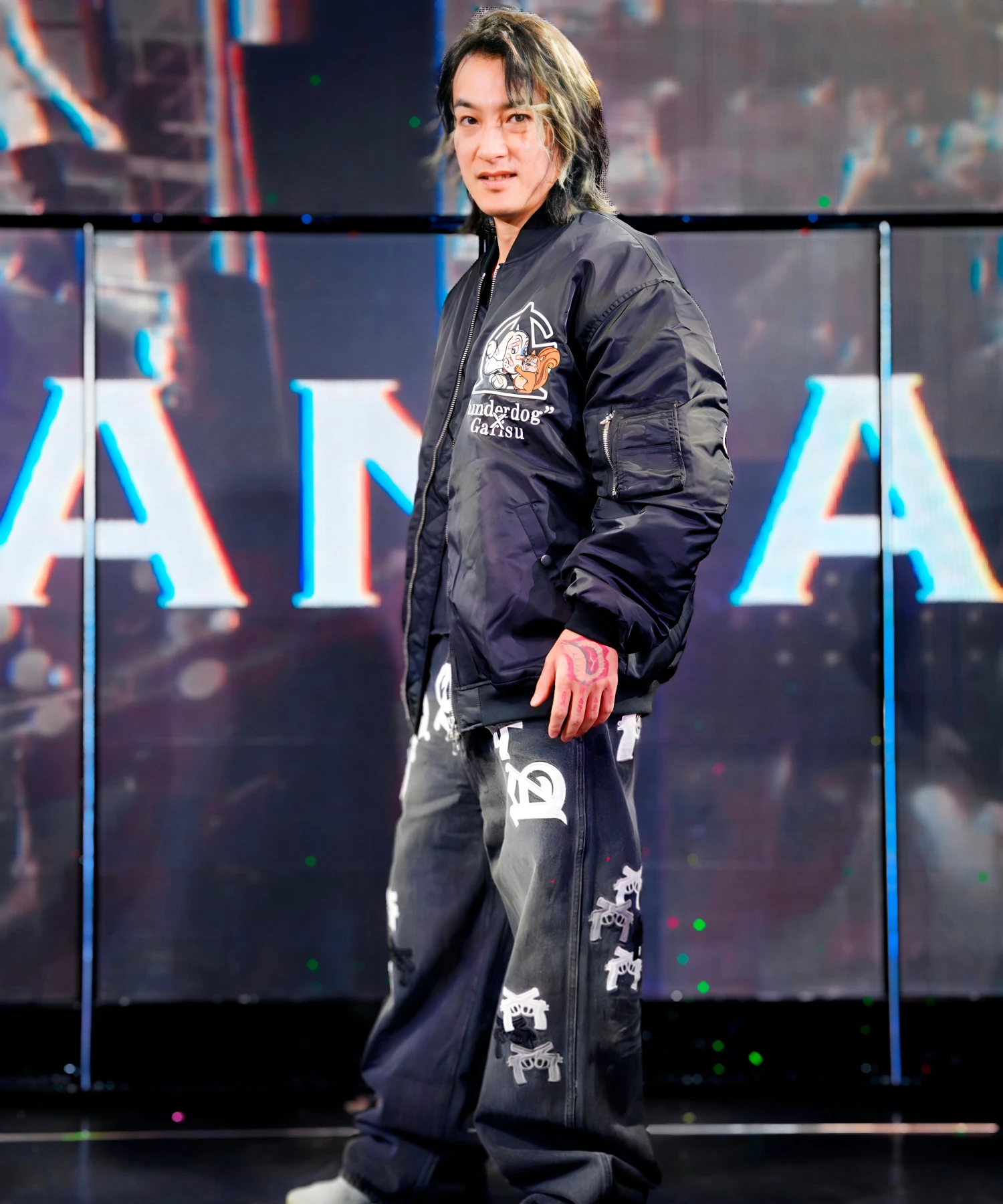 GALFY】GALFYxEd HardyコラボMA-1 | OUR BRAND,GALFY