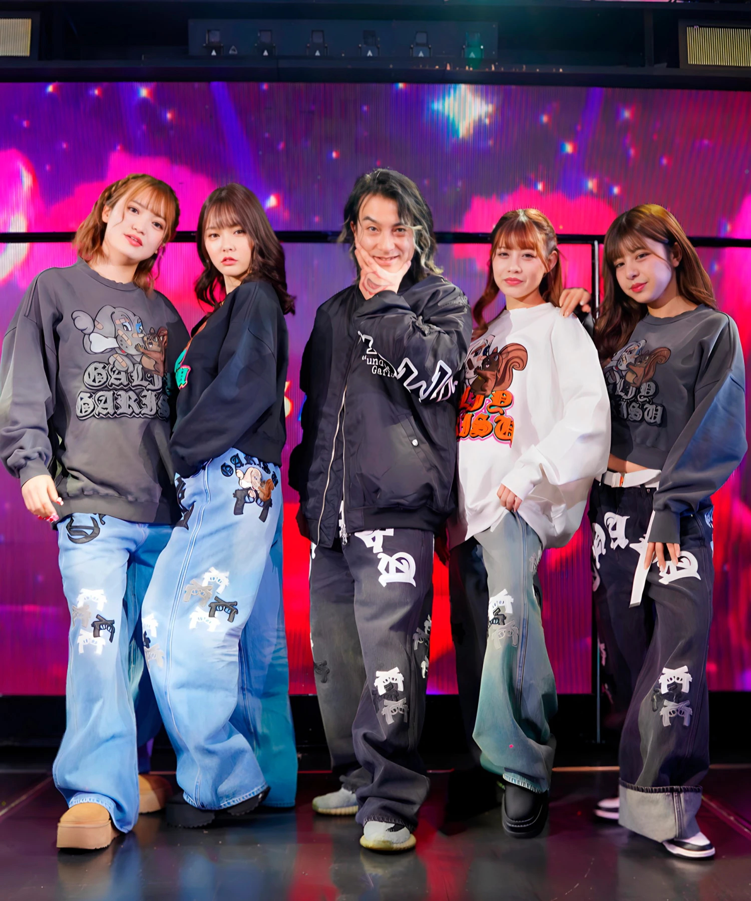 GALFY×GALLIS ADDICTION】チャカだらけデニム(MENS