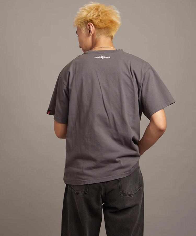 The Rolling Stones×JACKROSE】 PRINT&LINESTONE SS TEE(MENS