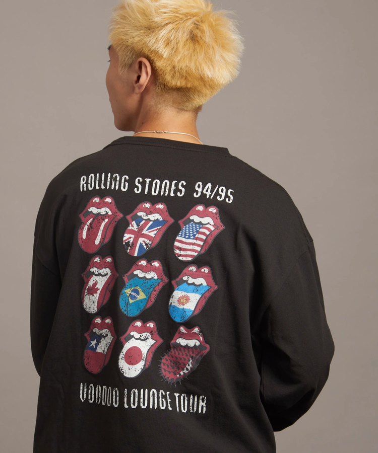 THE ROLLING STONES×JACKROSE】 9 LIPS&TONGUE LS TEE(MENS)｜ファッション通販 SANKO  BAZAAR（サンコーバザール）