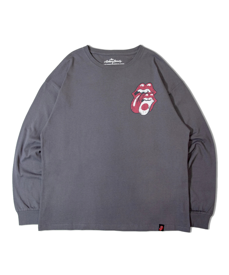 The Rolling Stones×JACKROSE】 9 LIPS&TONGUE LS TEE(MENS