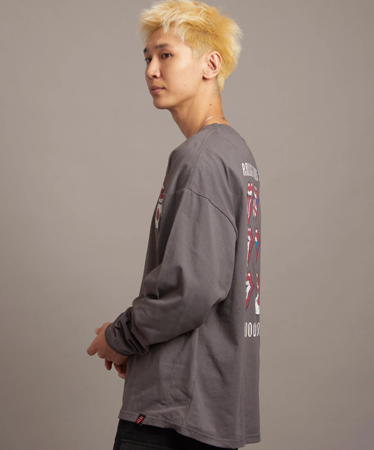 【関税・送料無料】Girlscrew★St. Barts リング ３点セット The Rolling Stones×JACKROSE】 9 LIPS&TONGUE LS TEE(MENS