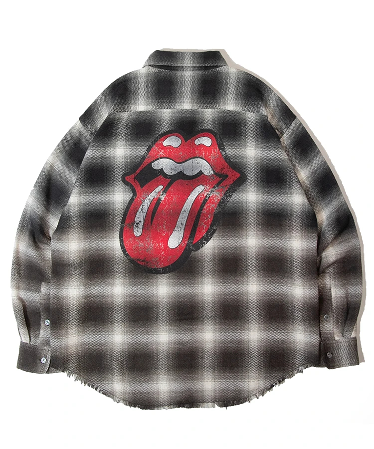 THE ROLLING STONES×JACKROSE】グラデブリーチオンブレチェック